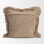 71547-CFNA - Kambal 20x20 Sand Cotton Pillow Cover w/Non-Allergen Filler