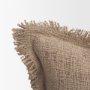 71547-CFNA - Kambal 20x20 Sand Cotton Pillow Cover w/Non-Allergen Filler