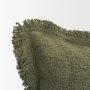 71543-CFNA - Kambal 20x20 Evergreen Cotton Pillow Cover w/Non-Allergen Filler