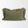 71545-CFNA - Kambal 13x21 Evergreen Cotton Pillow Cover w/Non-Allergen Filler