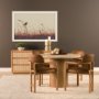 16166 - Meadowlark Call Antique by Nathan Larson FramedPhoto   Matted under Glass