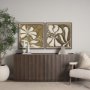 102815-FS - Spanish Tile Light I by Mercana Studio Hand-Embellished Textured Framed Canvas Artwork