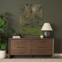 102822-L - Subtle Stirring by Mercana Studio Hand-Embellished Textured Canvas 
