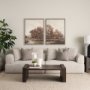 102832-FS - Calm Horizon I by Mercana Studio Hand-Embellished Textured Framed Canvas Artwork