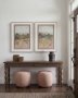 16230 - Amber Horizon III by Mercana Studio Textured Framed Artwork Matted under Glass
