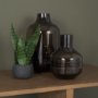 71615 - Aurel Small Brown Glass Vase