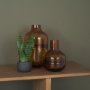 71616 - Aurel Tall Orange Glass Vase