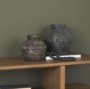 71659 - Douro Small Earthy Brown Dotted Vase
