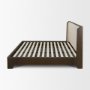 71826-ABC - Winslow Queen Upholstered Bedframe | Shelter Headboard | Oatmeal Fabric Fabric