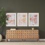 16287 - Palm Spring III by Mercana Studio Hand-Embellished Framed Artwork Matted under Glass