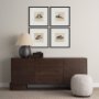 16221 - Cowboy by Mercana Studio Hand-Embellished Textured Framed Artwork Matted under Glass