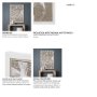 102601-FL - Woven Textile by Mercana Studio a Hand Embellished Textured Framed Canvas