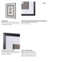 13966 - Soft Blue Botanoicals III by Mercana Studio Hand Embellished Framed Art Print Matted under Glass