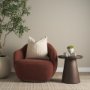 71501 - Hudson Burgundy Fabric Upholstered  Chair