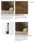 50372-AB - Brodie VII 32L x 22W x 94H Brown Wood Gun-Metal Bracing Four Shelf Shelving Unit