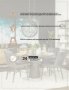67849-AB - Maxwell 54" Round Pedestal Dining Table | Modern | Brown Wood & Brown Wood/Metal | Seats 4