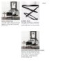 67878 - Omega I Small Black Metal Stacked Ring Table Candle Holder 