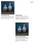 68044 - Onega I Short Gradient Blue Glass Gourd Style Vase 