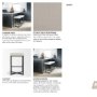 68444V - Frodo 26.5H Seat Height White Fabric Seat Black Metal Base Stool