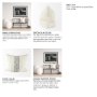 68871-CFD - Patrice 22x22 Cream With Gray Stripes Pillow Cover w/Filler