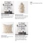 68883 - Erica 20x20 Cream With White Detail Pillow Cover