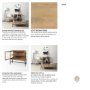 69226 - Arelius 36L x 18W x 32H Light Brown Wood, Black Metal Base w/ 2 Glass Doors Accent Cabinet