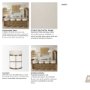 69452V - Hollyfield II Cream Fabric Seat W/ Gold Metal Base Counter Stool