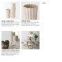 69474 - Cardon 23.0H Cream Ceramic Vase