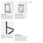 69556 - Givens 25.8"H Seat Height Natural Wood W/Black Metal Counter Stool