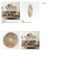 69603 - Mekhi 24.0L x 24.0W x 3.5 Light Brown Seagrass W/White String Round Wall Hanging Plate