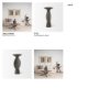 69810 - Kaz 6.7L x 5.5W x 11.2H Earthy Brown Ceramic Vase