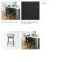 69842 - Colin Black Metal Counter Stool