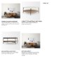 69924-AB - Larkin Marble Top w/ Brown Wood Shelf Round Coffee Table