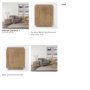 69935 - Grier Light Brown Wood w/ Cane End Table