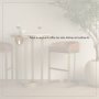 69938-AB - Tanner 32"L x 32"W Pedestal Dining Table | White Marble & Matte Gold | Seats 2