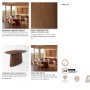 69961-AB - Lance 94"L x 50"W Oval Dining Table | Med Brown Wood | Seats 8