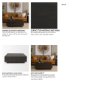 70117 - Hayden Dark Brown Wood Square Coffee Table