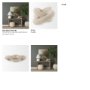 70126 - Alize Cotton Rope Wrapped Solid Wood Circular Chain Link Decorative Object