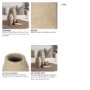 70208 - Rundal Small Gray Paper Mache Vase