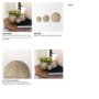 70220 - Sunita Set of 3 Gray Paper Mache Orbs
