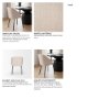 70254 - Shannon Contoured Back Dining Side Chair | Oatmeal Fabric w/ Metal