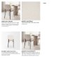 70261 - Eve Curved Back Dining Side Chair | Cream Boucle w/ Black Metal