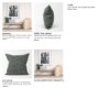 70328 - Jack 22x22 Green Linen Square Decorative Pillow Cover
