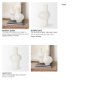70347 - Heket Tall White Glass Vase