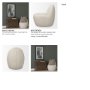 70375 - Beverly Cream Boucle Accent Chair