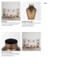 70667 - Perrin Small Brushed Gold Metal Decorative Vase