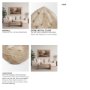 70699 - Caprie Large Beige Marble Decorative Juice Squeezer