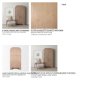 70836 - Sorina Reverse Fluted Light Brown Wood Curio Cabinet