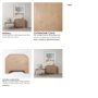 70837 - Sorina Reverse Fluted Light Brown Wood Accent Cabinet