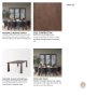 70843-AB - Tammar 84"L x 45.5"W Rectangular Dining Table | Modern | Med Brown Wood | Seats 8